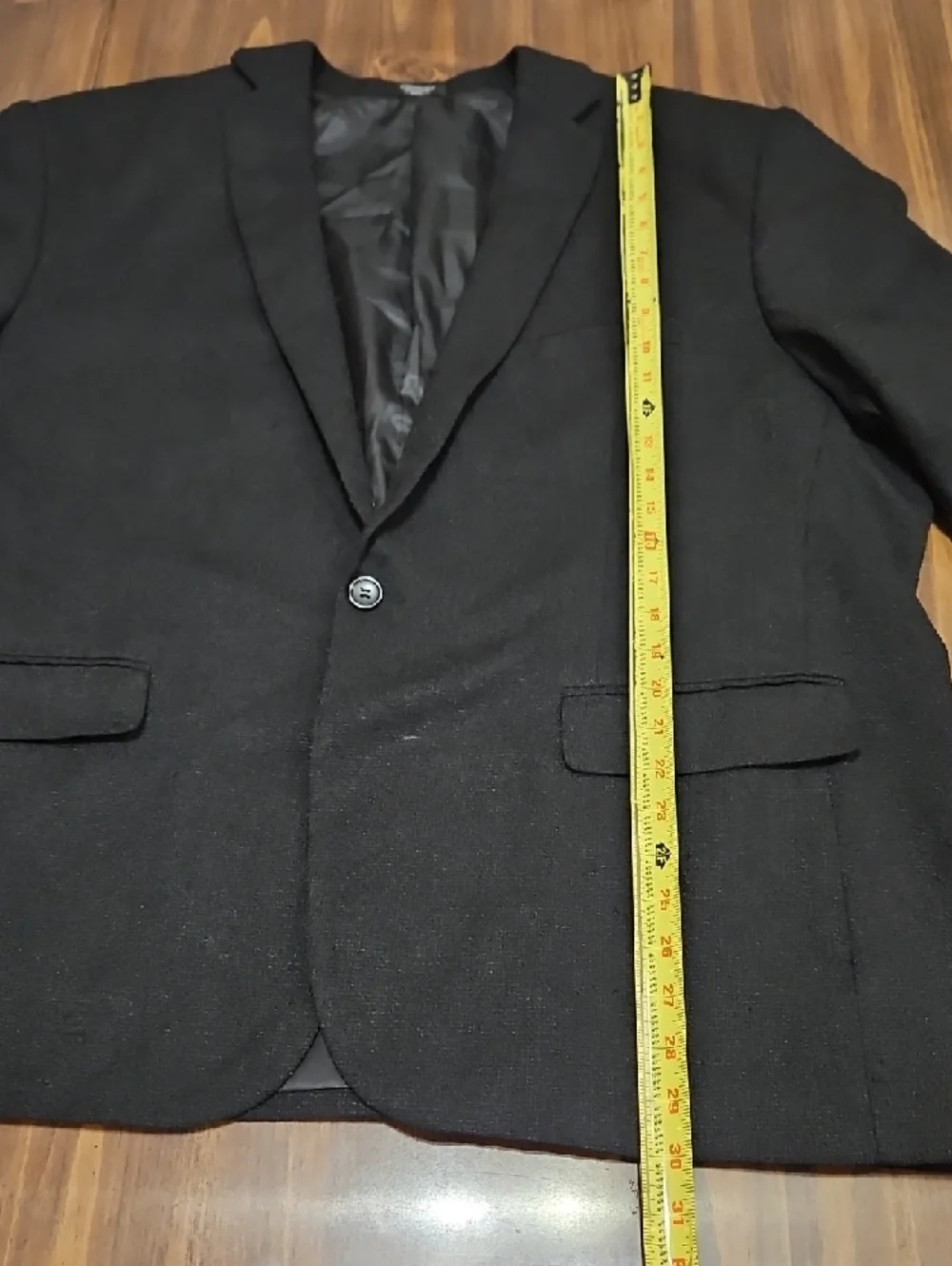 Coofandy Classic Black Single-Button Notch Blazer